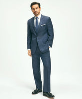 Traditional Fit Wool Windowpane 1818 Suit | Brooks Brothers online