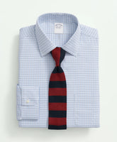 Brooks Brothers Explorer Collection Non-Iron Twill Ainsley Collar, Check Dress Shirt | Brooks Brothers online shop