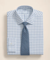 Brooks Brothers Explorer Collection Non-Iron Twill Ainsley Collar, Windowpane Dress Shirt | Brooks Brothers for sale