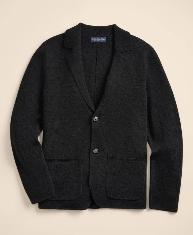 3-Ply Cashmere Cardigan Blazer | Brooks Brothers online shop