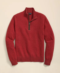 3-Ply Cashmere Quarter-Zip Sweater | Brooks Brothers cheap
