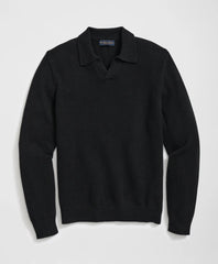 3-Ply Cashmere Jonny Collar Polo Sweater | Brooks Brothers cheap