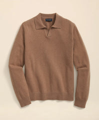 3-Ply Cashmere Jonny Collar Polo Sweater | Brooks Brothers cheap