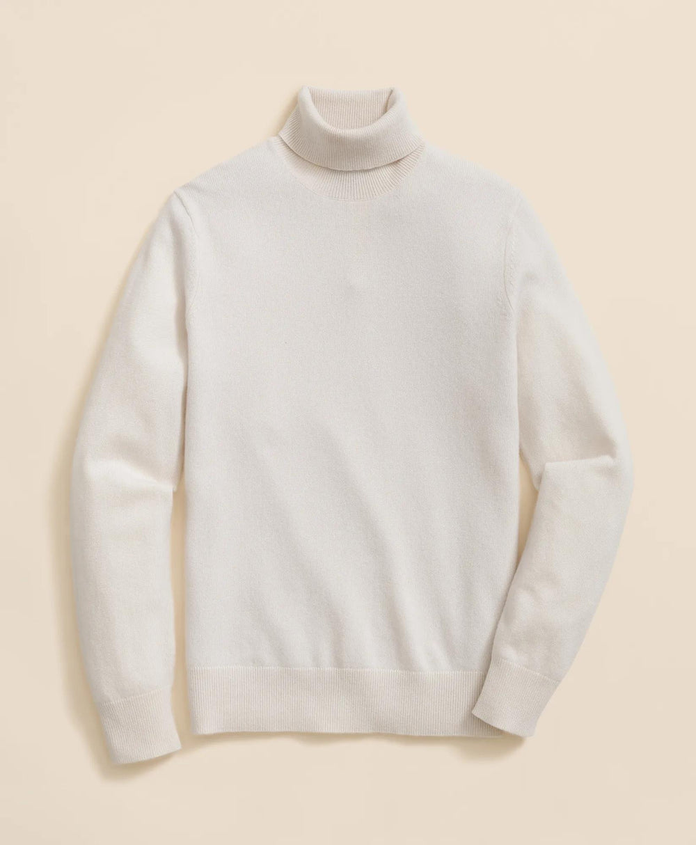 3-Ply Cashmere Turtleneck Sweater | Brooks Brothers for sale