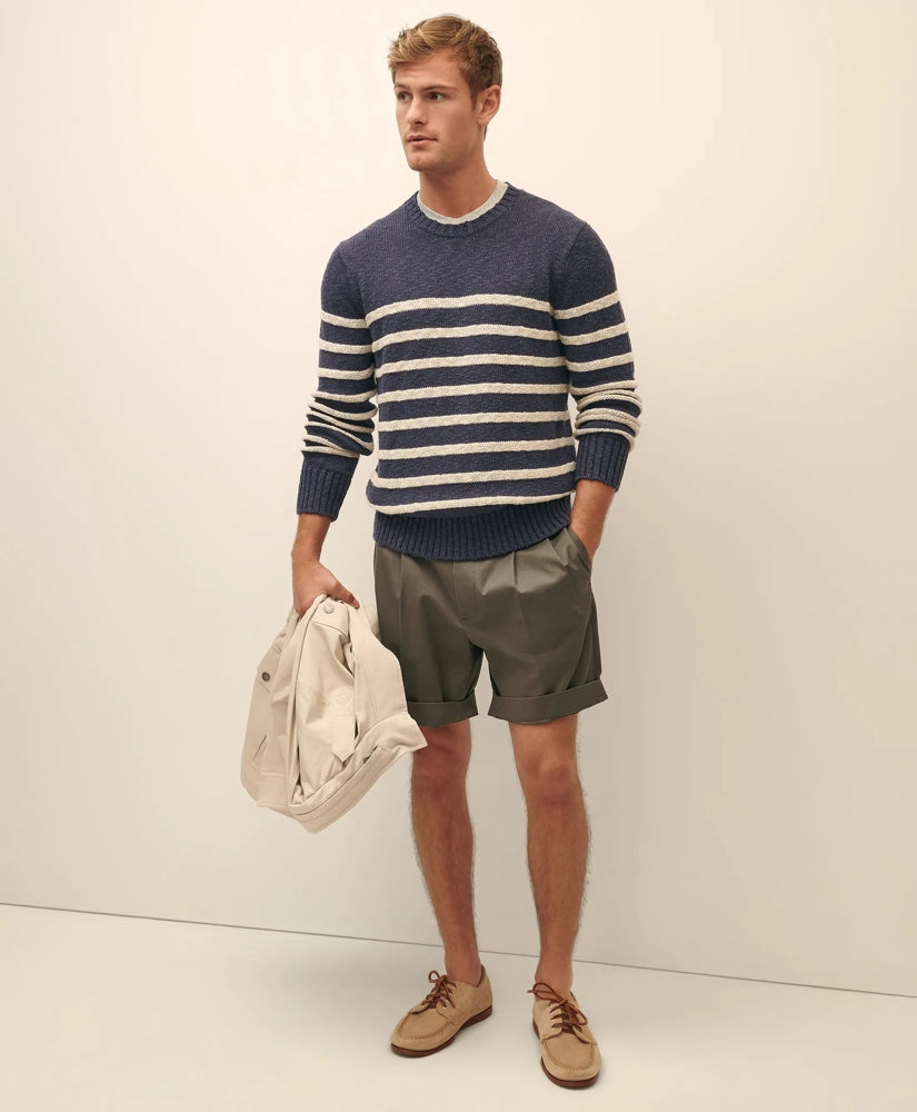 8" Pleat Front Stretch Advantage Chino® Shorts | Brooks Brothers cheap