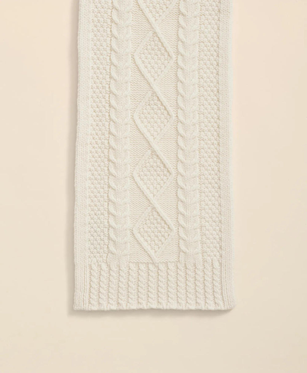 Aran Cable Knit Scarf | Brooks Brothers sale