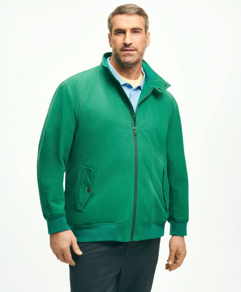 Big & Tall Bomber Jacket in Cotton Blend | Brooks Brothers discount