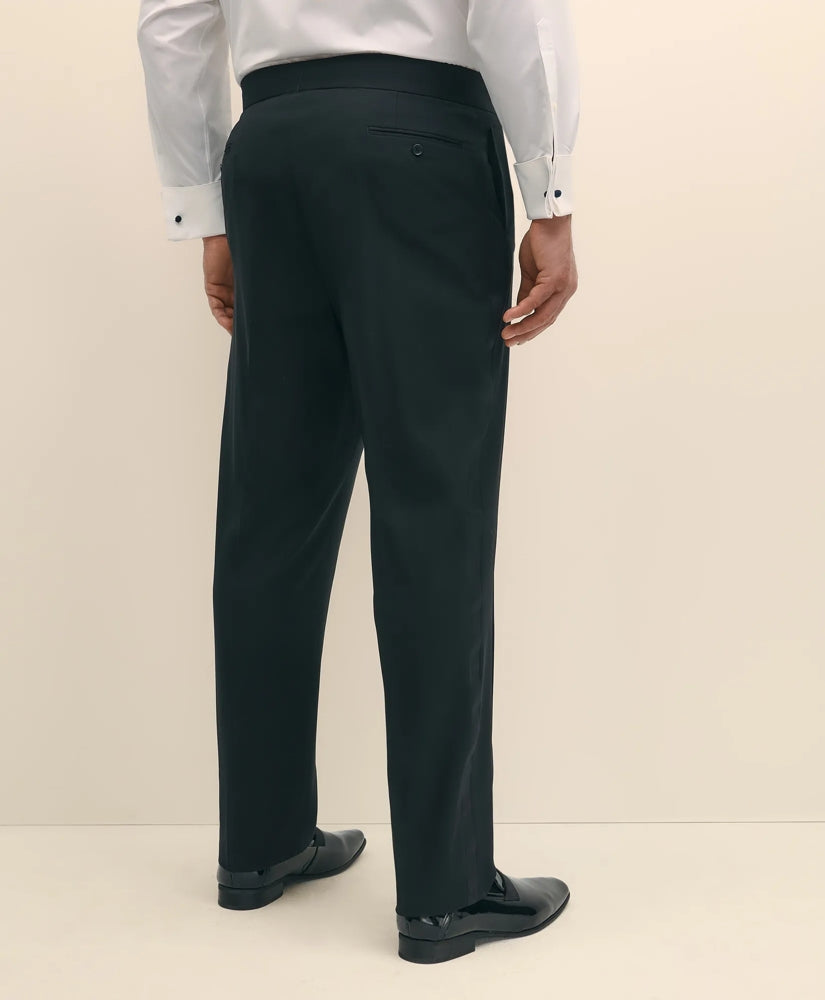 Big & Tall Brooks Brothers Explorer Collection Wool Tuxedo Pants | Brooks Brothers discount