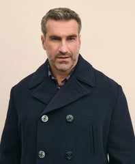Big & Tall Classic Wool Pea Coat | Brooks Brothers for sale