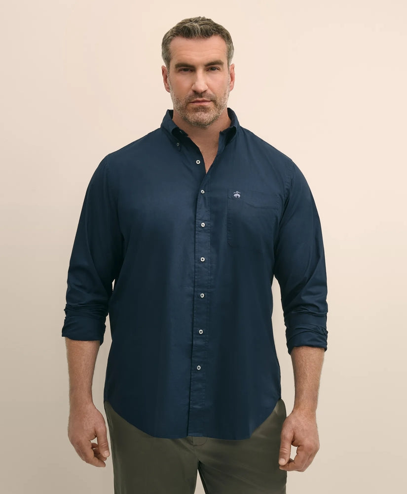Big & Tall Friday Shirt, Poplin | Brooks Brothers on sale