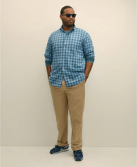 Big & Tall Friday Shirt, Poplin Tartan | Brooks Brothers online shop