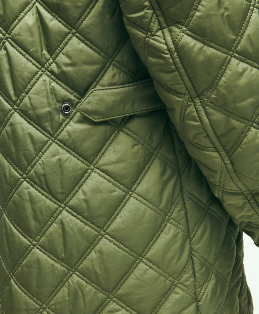 Big & Tall Paddock Diamond Quilted Coat | Brooks Brothers sale