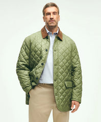 Big & Tall Paddock Diamond Quilted Coat | Brooks Brothers sale