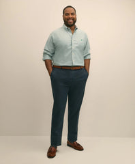 Big & Tall Stretch Cotton Non-Iron Oxford Polo Button Down Collar Shirt | Brooks Brothers discount