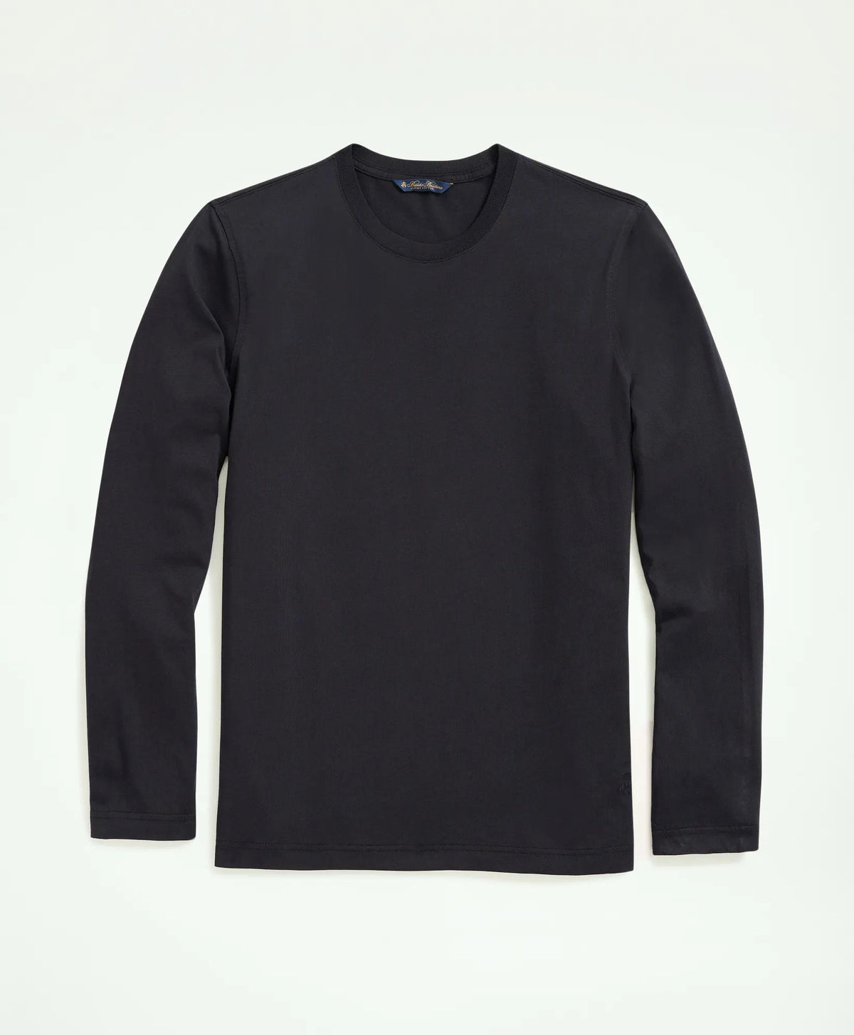 Big & Tall Supima® Cotton Long-Sleeve Logo T-Shirt | Brooks Brothers online