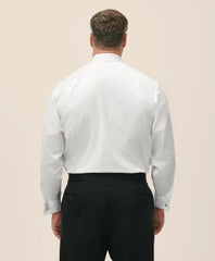Big & Tall Supima® Cotton Poplin English Collar, 10-Pleat Tuxedo Shirt | Brooks Brothers discount