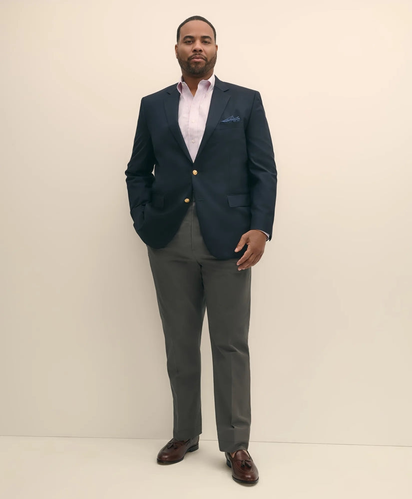 Big & Tall Two-Button 1818 Blazer | Brooks Brothers online