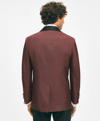 Black Fleece Satin Shawl Collar Dinner Jacket in Silk Hopsack | Brooks Brothers for sale