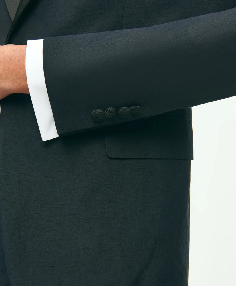 Black Fleece Shawl Collar Tuxedo in Silk-Linen | Brooks Brothers cheap