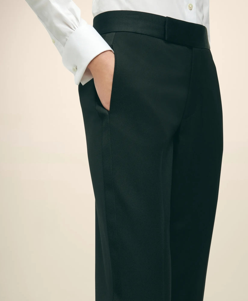 Black Fleece Tuxedo Pants in Wool | Brooks Brothers for sale
