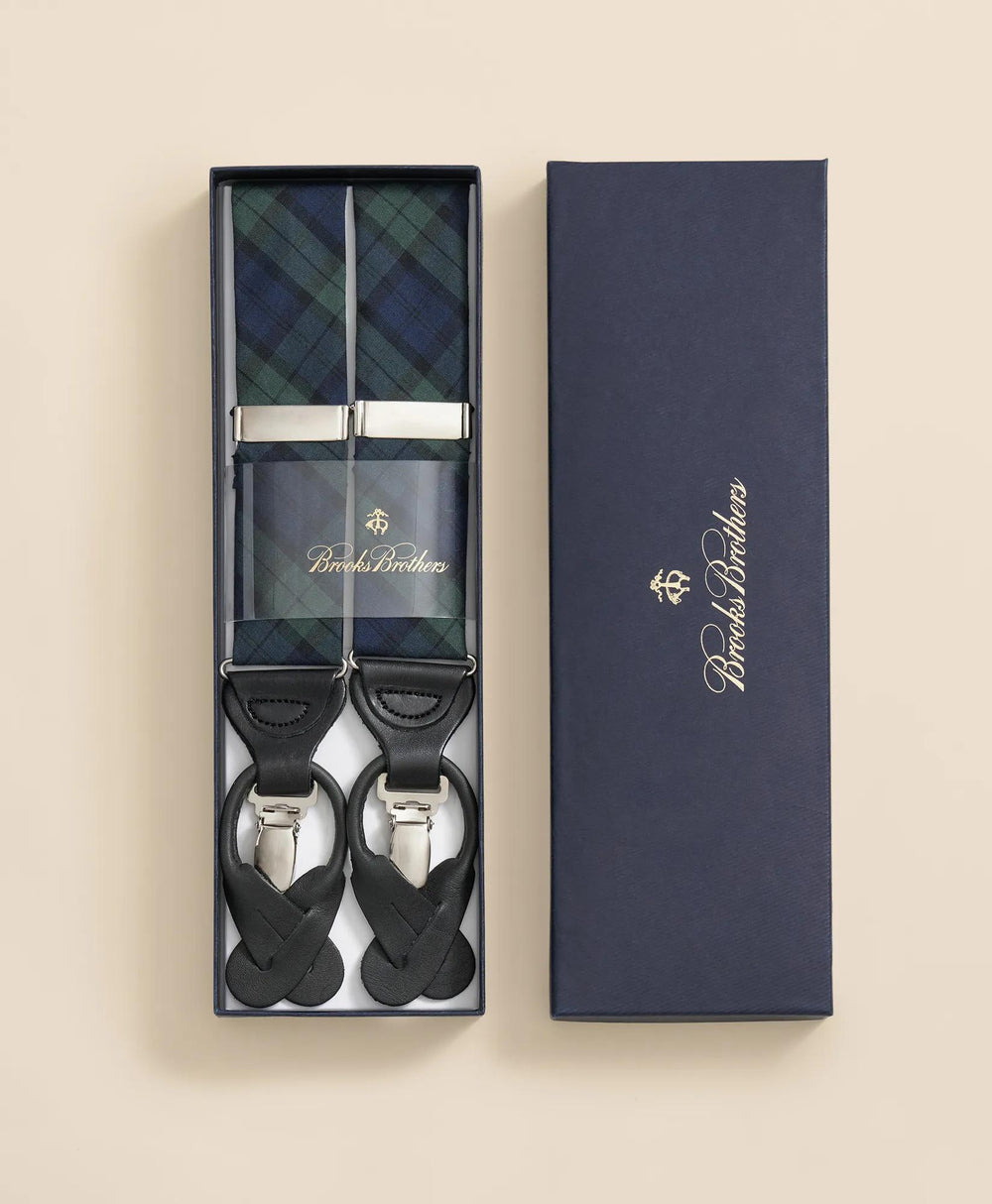Black Watch Tartan Suspenders | Brooks Brothers discount