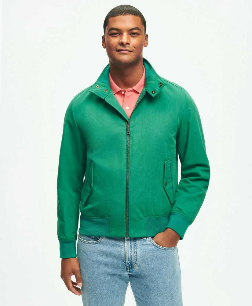 Bomber Jacket in Cotton Blend | Brooks Brothers sale