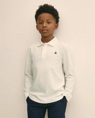 Boys Cotton-Blend Pique Polo Shirt | Brooks Brothers sale
