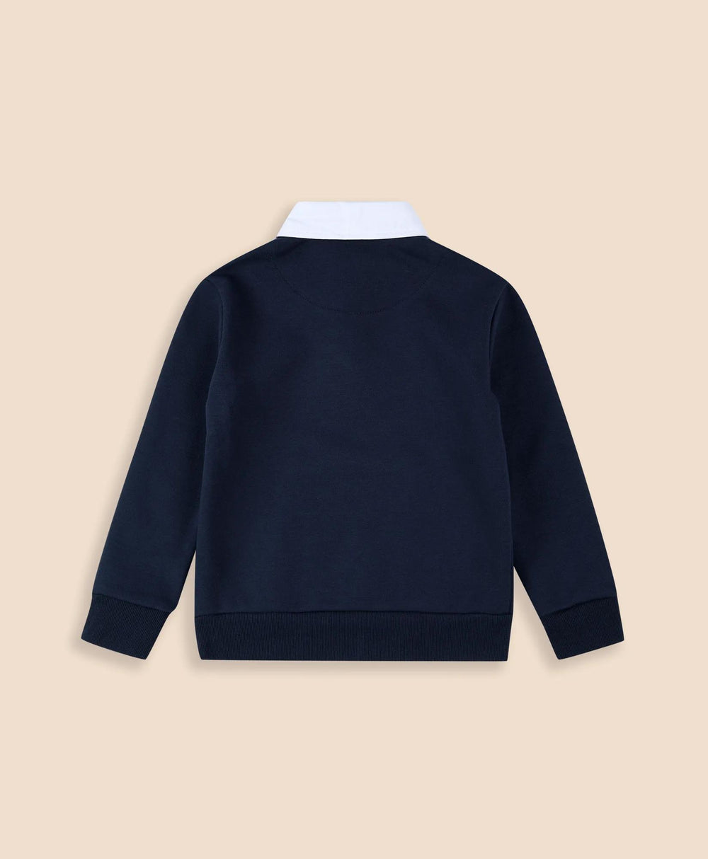 Boys Cotton-Blend Rugby Sweatshirt | Brooks Brothers on sale
