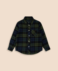 Boys Cotton Brushed Flannel Shirt | Brooks Brothers cheap