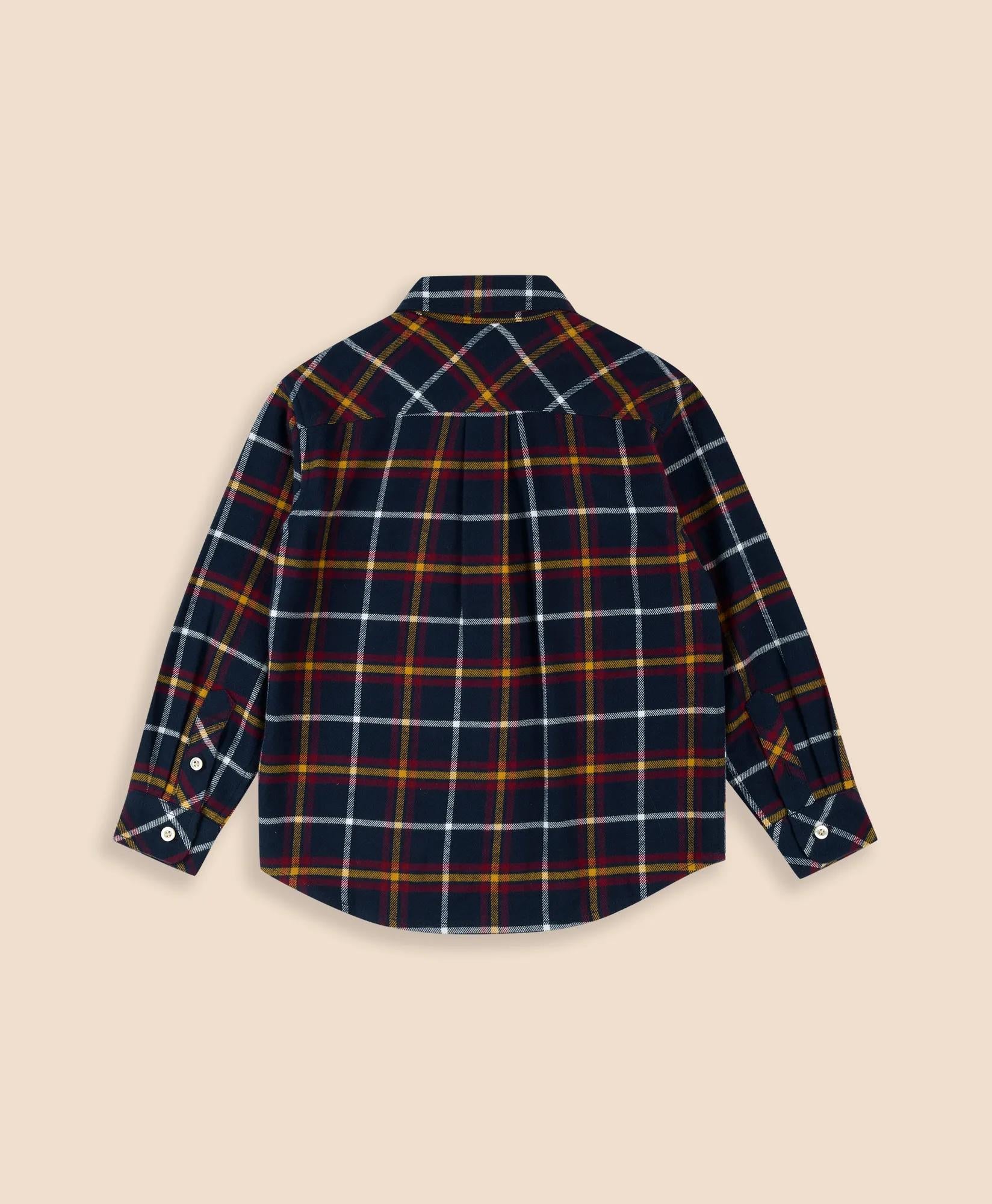 Boys Cotton Brushed Flannel Shirt | Brooks Brothers discount