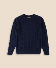 Boys Cotton Cable Sweater | Brooks Brothers online shop