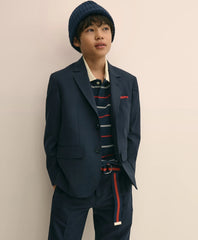 Boys Junior Two-Button Wool Suit Jacket | Brooks Brothers cheap