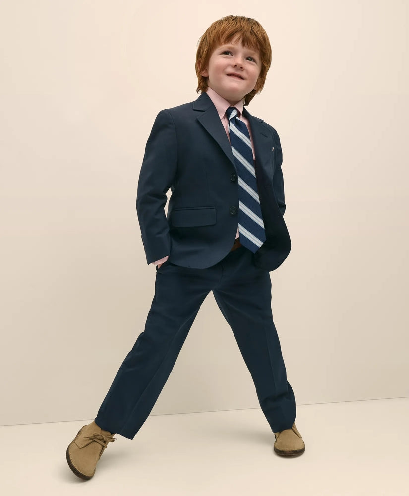 Boys Junior Two-Button Wool Suit Jacket | Brooks Brothers cheap