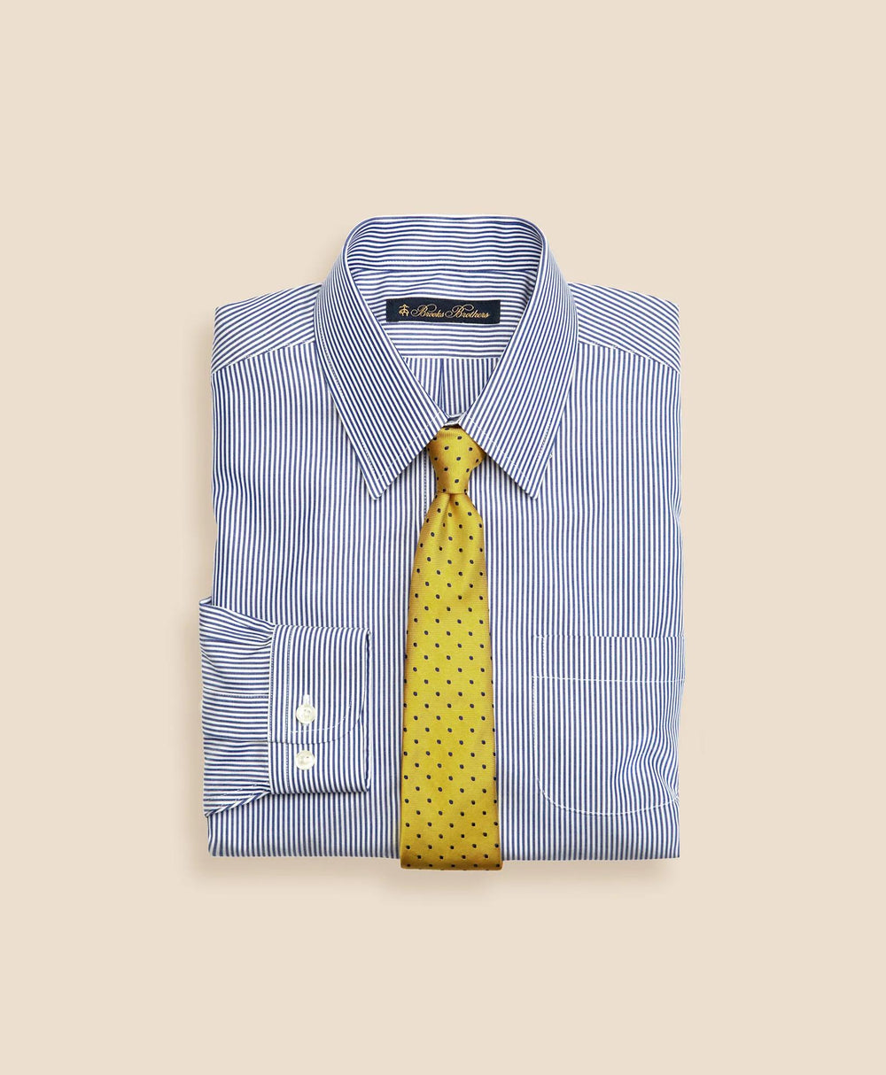 Boys Non-Iron Supima® Cotton Broadcloth Candy Stripe Dress Shirt | Brooks Brothers online