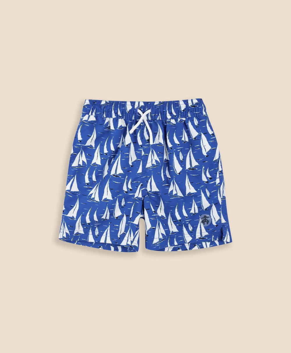 Boys Sailboat Swim Trunks | Brooks Brothers discount