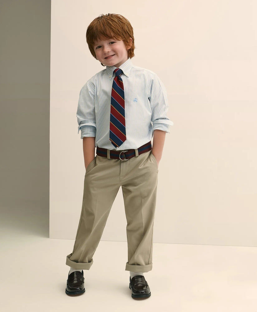 Boys Stretch Cotton Twill Advantage Chino® Pants | Brooks Brothers cheap