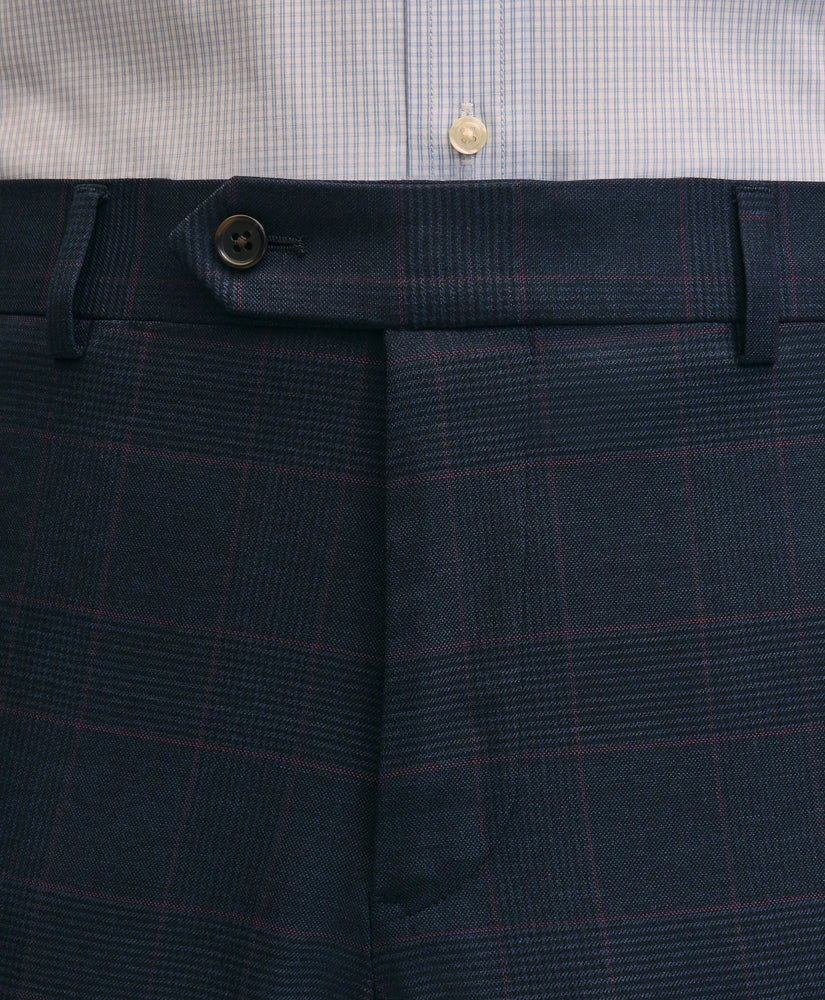 Brooks Brothers Explorer Collection Classic Fit Wool Overcheck Suit Pants | Brooks Brothers discount