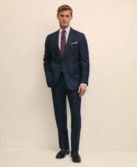 Brooks Brothers Explorer Collection Classic Fit Wool Overcheck Suit Pants | Brooks Brothers discount