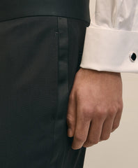 Brooks Brothers Explorer Collection Classic Fit Wool Tuxedo Pants | Brooks Brothers online shop