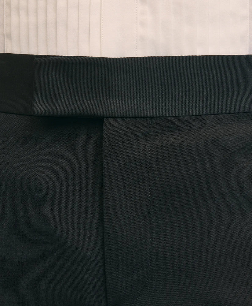 Brooks Brothers Explorer Collection Classic Fit Wool Tuxedo Pants | Brooks Brothers online shop