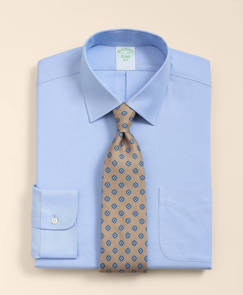 Brooks Brothers Explorer Collection Non-Iron Twill Ainsley Collar, Dress Shirt | Brooks Brothers cheap