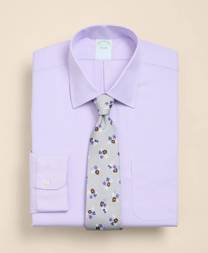 Brooks Brothers Explorer Collection Non-Iron Twill Ainsley Collar, Dress Shirt | Brooks Brothers cheap