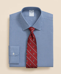 Brooks Brothers Explorer Collection Non-Iron Twill Ainsley Collar Gingham, Dress Shirt | Brooks Brothers on sale