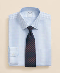 Brooks Brothers Explorer Collection Non-Iron Twill Ainsley Collar, Gingham Dress Shirt | Brooks Brothers online shop