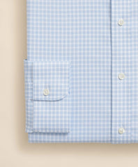 Brooks Brothers Explorer Collection Non-Iron Twill Ainsley Collar, Gingham Dress Shirt | Brooks Brothers online shop