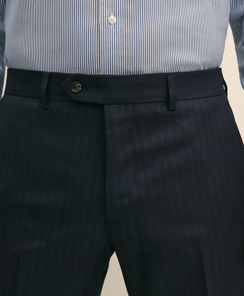 Brooks Brothers Explorer Collection Slim Fit Wool Bold Stripe Suit Pants | Brooks Brothers for sale