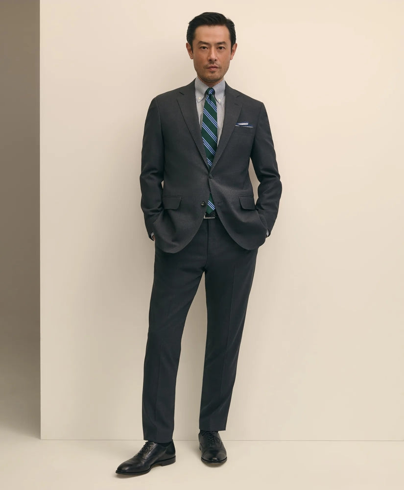 Brooks Brothers Explorer Collection Slim Fit Wool Suit Pants | Brooks Brothers online shop