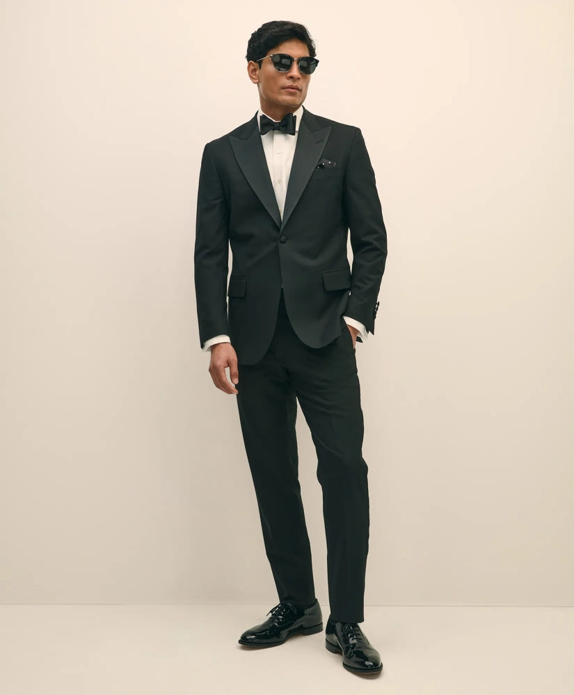 Brooks Brothers Explorer Collection Slim Fit Wool Tuxedo Pants | Brooks Brothers cheap