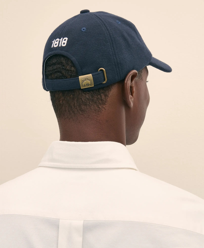 Brooks Brothers X PEANUTS Cotton Graphic Snoopy French Terry Baseball Cap | Brooks Brothers discount