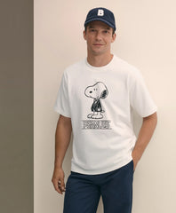 Brooks Brothers X PEANUTS Cotton Graphic Snoopy T-Shirt | Brooks Brothers online shop